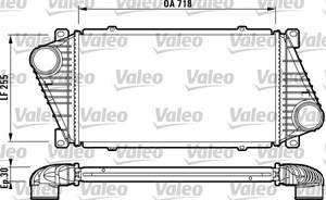 Välijäähdytin, MERCEDES-BENZ,VW, 2D0145805, 2D0145805D, 9015010701, A9015010701
