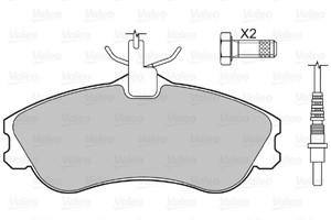 Jarrupalasarja, levyjarru, Etuakseli, CITROËN,PEUGEOT, 1611335080, 425154, 4251-54, 425155, 4251-55, 425485, 4254-85