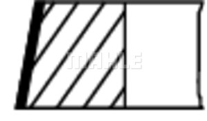 Männänrengassarja, AUDI,SEAT,SKODA,VW, 058 198 151 B, 058198151B, 58198151B