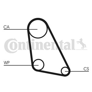 Hammashihna, SEAT TERRA, TERRA Skåp / kombi, VW POLO Classic, POLO II, POLO Coupé, POLO Skåp/halvkombi, 031109119C, 031109119D