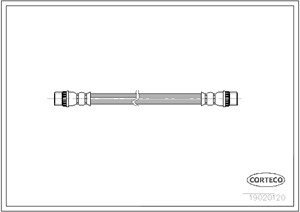 Jarruletku, Taka-akseli, Takana, Ajoneuvon sivu, OPEL,RENAULT,VAUXHALL, 4409165, 7700834990, 91166507