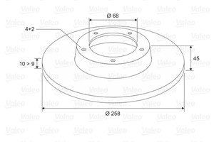 Jarrulevy, Taka-akseli, NISSAN ALMERA II, ALMERA Hatchback II, MAXIMA III, PRIMERA, PRIMERA Hatchback, 432065M311, 43206-5M311, 4320688E