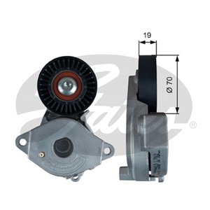 Kiristysrulla, moniurahihna, SUBARU TREZIA, TOYOTA AURIS, AURIS Kombi, COROLLA Sedan, VERSO S, YARIS, YARIS Skåp/halvkombi, 16620-47030