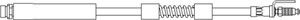Jarruletku, etuakseli molemminpuoleinen, FORD TOURNEO CONNECT, TRANSIT CONNECT, 2T142078AC, 2T142078AD, 2T142078AE, 2T142078AG, 2T142078