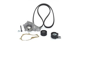 Vesipumppu + jakohihnasarja, CITROËN,FIAT,FORD,MAZDA,MINI,PEUGEOT,SUZUKI,VOLVO, 16 095 256 80, 1753586