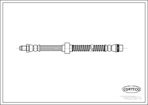 Jarruletku, Edessä, Etuakseli, CITROËN C2, C3 I, C3 Pluriel, XSARA, XSARA Break, XSARA Coupé, ZX, PEUGEOT 1007, 480684, 480691, 4806A9