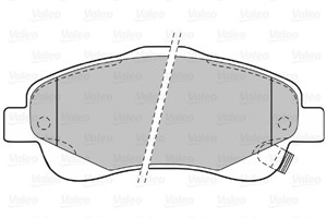 Jarrupalasarja, levyjarru, Etuakseli, TOYOTA AVENSIS, AVENSIS Kombi, AVENSIS Sedan, COROLLA Verso, 04465-05130, 04465-05131, 04465-05140