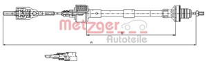 Vaijeri, kytkimen käyttö, OPEL CORSA B, CORSA C, 669019, 90578482