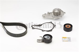 Vesipumppu + jakohihnasarja, VOLVO,CITROËN,FIAT,FORD,DS,PEUGEOT, 1 753 587, 1 855 728, 2008686, 71776006, AV6Q-8B596-AA, AV6Q-8B596-AAK