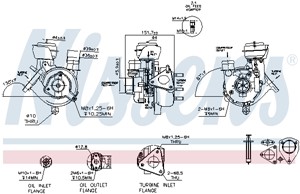 Turboahdin, SEAT IBIZA II, VW CADDY Minibus, minivan II, CADDY Skåp/stor limousine II, POLO CLASSIC III, POLO Variant, 028145702N, 0281