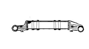 Välijäähdytin, MERCEDES-BENZ E-KLASS [W210], E-KLASS T-Model [S210], 1K0 412 303 M, 2105001500, 2105002100, 244965