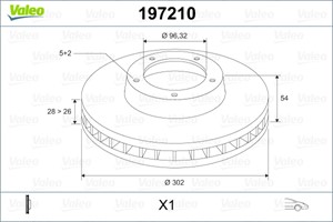 Jarrulevy, Etuakseli, KIA SORENTO I, 517123E000, 51712-3E000, 517123E500, 51712-3E500