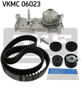 Vesipumppu + jakohihnasarja, RENAULT CLIO III, CLIO Grandtour III, WIND, 11 93 131 55R, 13 07 002 38R, 13070-00QAA, 16806-00Q0H, 16806-0