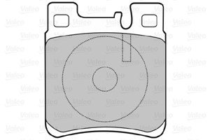 Jarrupalasarja, levyjarru, Taka-akseli, CHRYSLER,MERCEDES-BENZ, 0024200520, 0024201620, 0024204620, 0024208020, 0034203020, 0034204820,