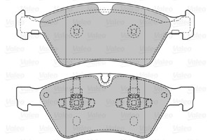 Jarrupalasarja, levyjarru, Etuakseli, MERCEDES-BENZ, 0044204020, 1644200820, 1644201820, 44204020