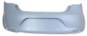Puskuri, eteen, Takana, SEAT LEON, 1P0807421 GRU, 1P0807421A GRU