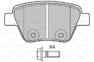 Jarrupalasarja, levyjarru, Taka-akseli, AUDI,SEAT,SKODA,VW, 2K5698451, 5K0698451, 5K0698451A, 5K0698451C, JZW698451Q