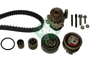 Vesipumppu + jakohihnasarja, AUDI,SEAT,SKODA,VW, 038 109 244 J, 038 109 244 N, 038 121 011 C, 038 121 011 CX, 038 121 011 D, 038 121 011