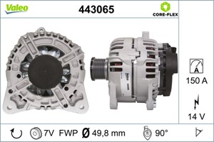 Laturi, OPEL,RENAULT,VAUXHALL, 4416689, 4434149, 8200251006, 8200660022, 93189013, 93198275