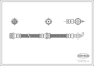 Jarruletku, Taka-akseli, MAZDA 626 V, 626 Hatchback V, 626 Station Wagon V, XEDOS 6, C00143980