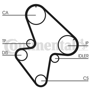 Hammashihna, CITROËN AX, PEUGEOT 106 I, ROVER 100 / METRO Halvkombi, 081664, 9564019580, 95640269, 9564026980, 95640405, 9564040580, GTB