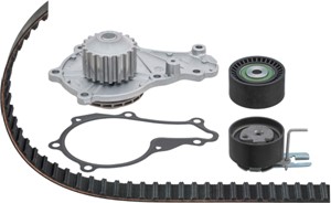 Vesipumppu + jakohihnasarja, CITROËN,FORD,MAZDA,MINI,PEUGEOT,VOLVO, 1 313 842S, 1 351 130S, 1 364 681S, 1151 7 KIT 992, 1201 G9S, 16 094