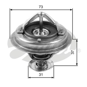 Termostaatti, jäähdytysneste, DAIHATSU,TOYOTA, 1634058010, 9004833058, 90048-33058-000, 9091603019, 9091603026, 9091603031, 9091603032,