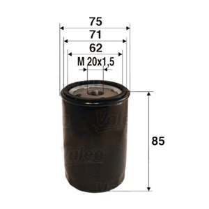 Öljynsuodatin, FORD,MITSUBISHI,SMART, 1339125, 4M5Q6714CA, 6391840101, MN960320