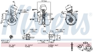 Turboahdin, OPEL,VAUXHALL, 55197838, 860081, 860126, 93169101, 93184183, R1630026