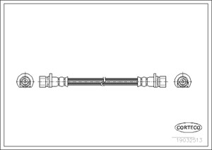 Jarruletku, Taka-akseli, HONDA CR-V I, LOGO, 01466S07000, 01466S50000