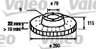 Jarrulevy, Taka-akseli, RENAULT,RENAULT TRUCKS, 5001864712, 5010260609