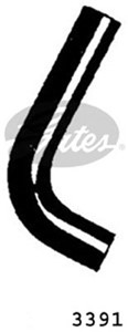 Jäähdyttimen letku, Alla, Yläpuolella, AUSTIN,MG,OPEL,ROVER,VAUXHALL, 1336250, 1336251, 90091138, 90094676, NAM2753
