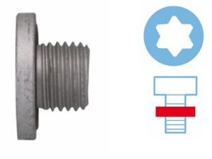 Kierretulppa, öljypohja, CADILLAC,LAND ROVER,SUZUKI,SAAB,CHEVROLET,LOTUS,JAGUAR,FIAT,OPEL,VAUXHALL,DAEWOO,ALFA ROMEO,LANCIA, 16590-63P00