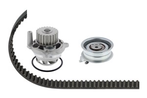 Vesipumppu + jakohihnasarja, AUDI,SEAT,SKODA,VW, 06B 121 011ES, 06B 121 011LS, 06B 121 011QS