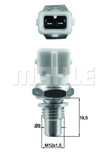 Jäähdytysnestelämpötilan sensori, OPEL,RENAULT,VOLVO, 09109810, 3344169, 3345511, 44 01 810, 77 00 737 571, 77 00 869 343