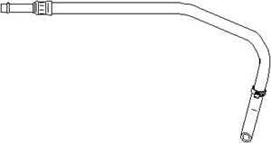 Hydrauliikkaletku, ohjaus, BMW 5 [E39], 5 Touring [E39], 3241 1 093 928, 3241 1 095 515
