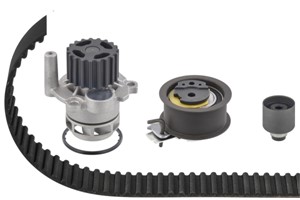 Vesipumppu + jakohihnasarja, AUDI,FORD,SEAT,SKODA,VW, 045 121 011FS, 1 459 215S