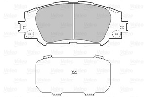 Jarrupalasarja, levyjarru, Etuakseli, LANCIA,LEXUS,SUBARU,TOYOTA, 04465-02220, 04465-12610, 04465-42160, 04465-YZZDR, 446502220, 4465126