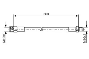 Jarruletku, Etuakseli, Taka-akseli, AUDI,MERCEDES-BENZ,VW, 001 428 88 35, 123 428 02 35, 281 611 771 C, 431 611 707, 463 428 02 35, 810