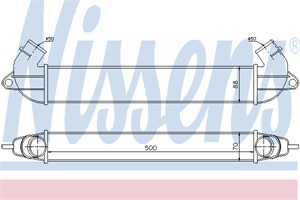 Välijäähdytin, FIAT DOBLO Minibus, minivan, DOBLO Skåp/stor limousine, 46779532, 46849068, 51718953, K46779532