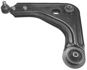 Tukivarsi, pyöräntuenta, Etuakseli, Alla, Vasen, FORD FIESTA III, FIESTA Skåp/stor limousine, 6193086, 6645156, 7152271