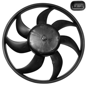 Tuuletin, moottorin jäähdytys, OPEL CORSA C, CORSA C Skåp/halvkombi, VAUXHALL CORSA Mk II, 13 41 352, 24 445 190