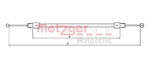Vaijeri, käsijarru, Edessä, AUDI Q7, VW TOUAREG, 7L0 721 556, 7L0 721 556B