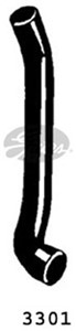 Jäähdyttimen letku, Alla, PEUGEOT 504, 504 Break, 504 Pick-up, 505, 505 Break, 604, 1307.22, 130722, 1350.46, 1350.63, 1350.71, 1350.91,