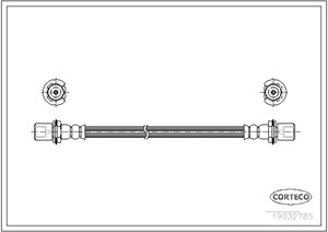 Jarruletku, Etuakseli, TOYOTA 4 RUNNER II, HILUX Pick-up IV, HILUX Pick-up V, 9094702382