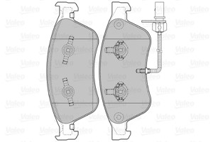Jarrupalasarja, levyjarru, Etuakseli, AUDI A6 C6, A6 C6 Avant, A8 D2, A8 D3, VW PHAETON, 4D0698151AB, 4E0698151, 4E0698151A, 4E0698151E,