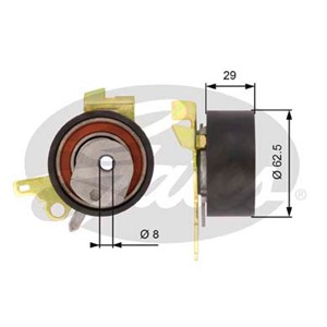 Kiristysrulla, hammashihnat, CITROËN,FIAT,LANCIA,PEUGEOT, 0829.66, 0829.67, 0829.76, 0829.77, 0829.92, 0829.93, 0829.96, 0829.A7, 082966