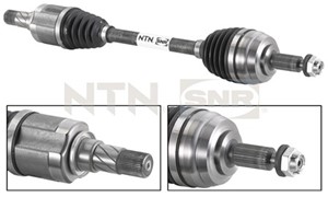 Vetoakseli, Edessä, Etuakseli, Etuakseli, vasen, RENAULT, 7711497440, 8200725510