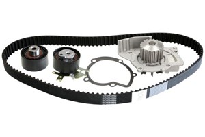 Vesipumppu + jakohihnasarja, CITROËN,FIAT,FORD,LANCIA,PEUGEOT,VOLVO, 1609525480, 1761941, 1855732, 3M5Q8B596BA, 3M5Q-8B596-BAK, 71771583