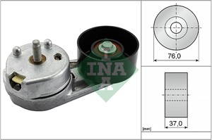 Kiristinvarsi, moniurahihna, LAND ROVER RANGE ROVER III, RANGE ROVER SPORT I, LHP 500100, LHP500100, LHP500110